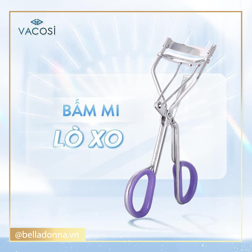 Bấm mi classic lò xo bm01 vacosi classic lash curler