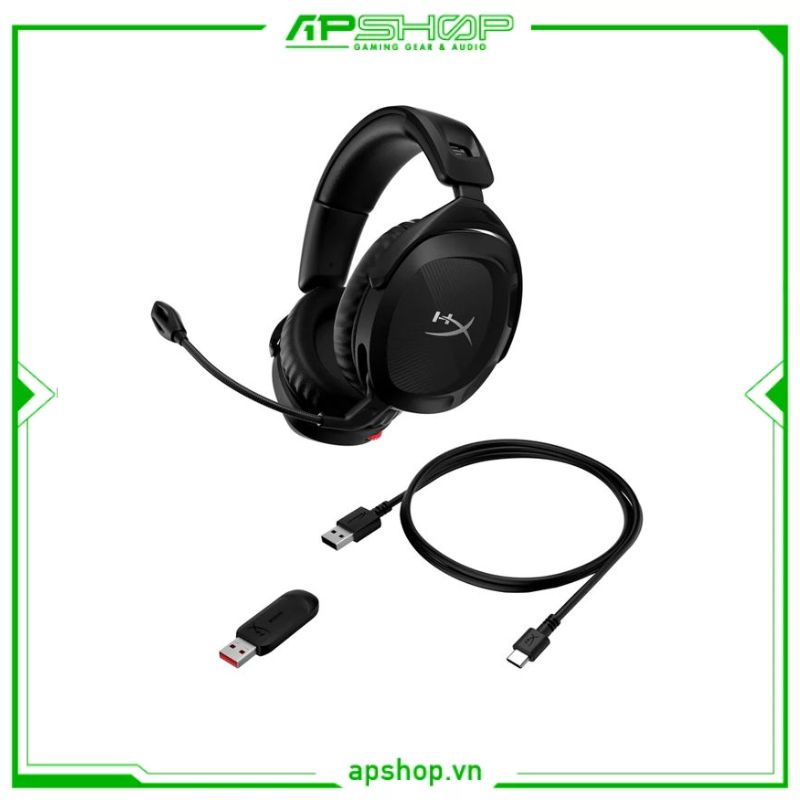 Tai nghe HyperX Cloud Stinger II Wireless | 676A2AA | Tai nghe chuyên Game