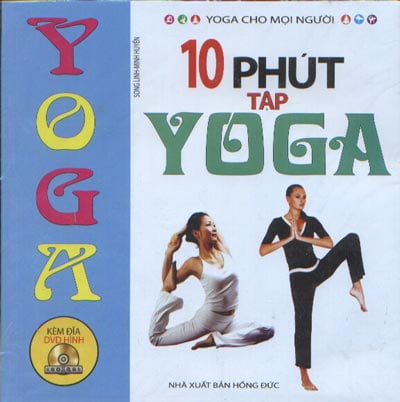Fahasa - 10 Phút Tập Yoga (Kèm DVD)