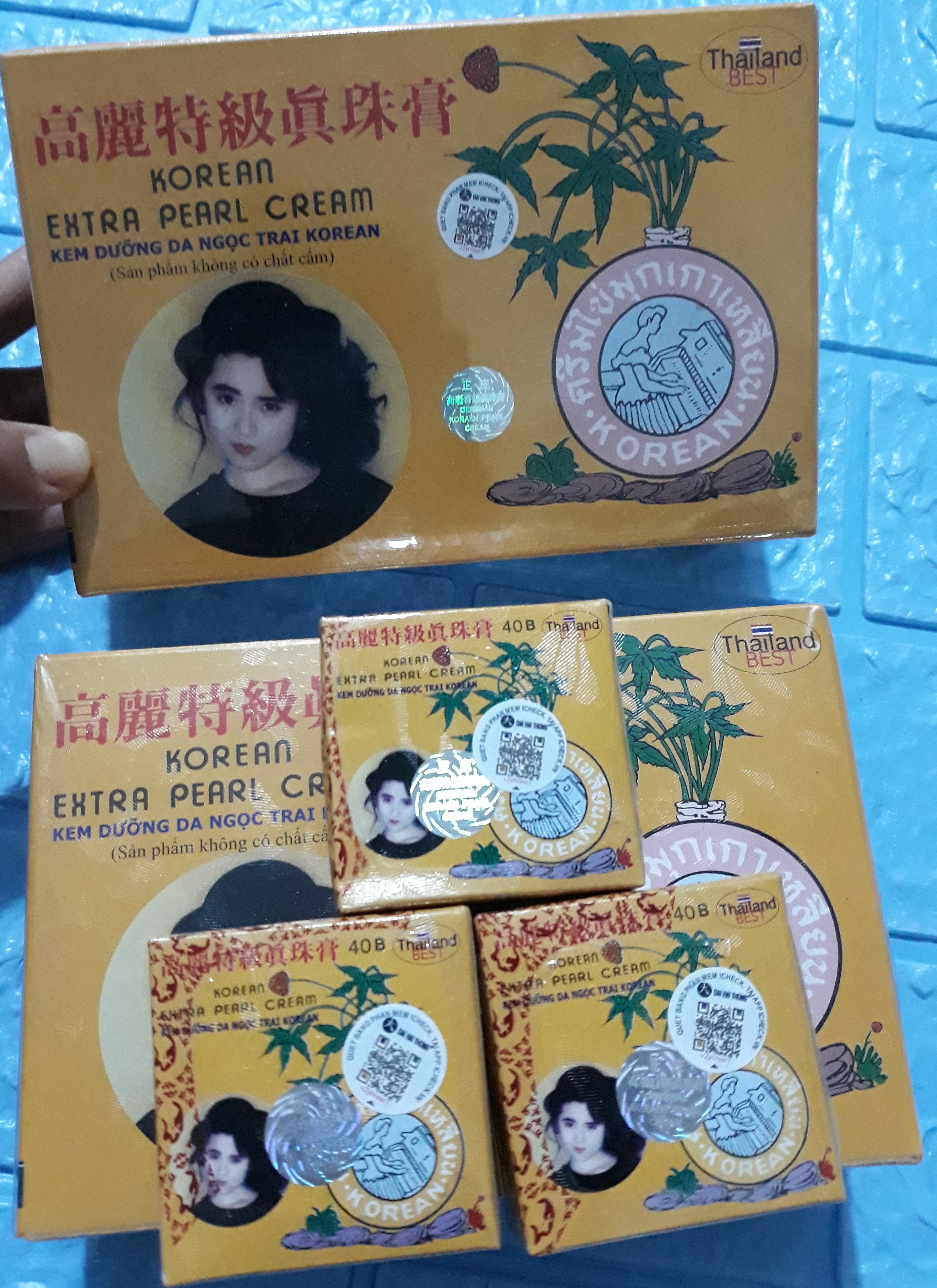 kem sâm vàng thái loại 1 lố x12 (team điện tử ,check mã vạch)