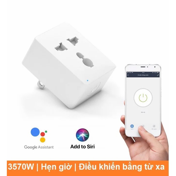Ổ cắm thông minh qct kết nối wifi