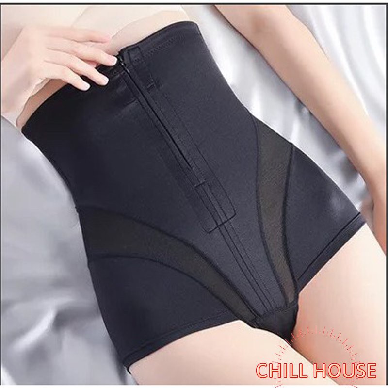 Quần gen bụng lụa- khóa kéo hót hít - chillhouse