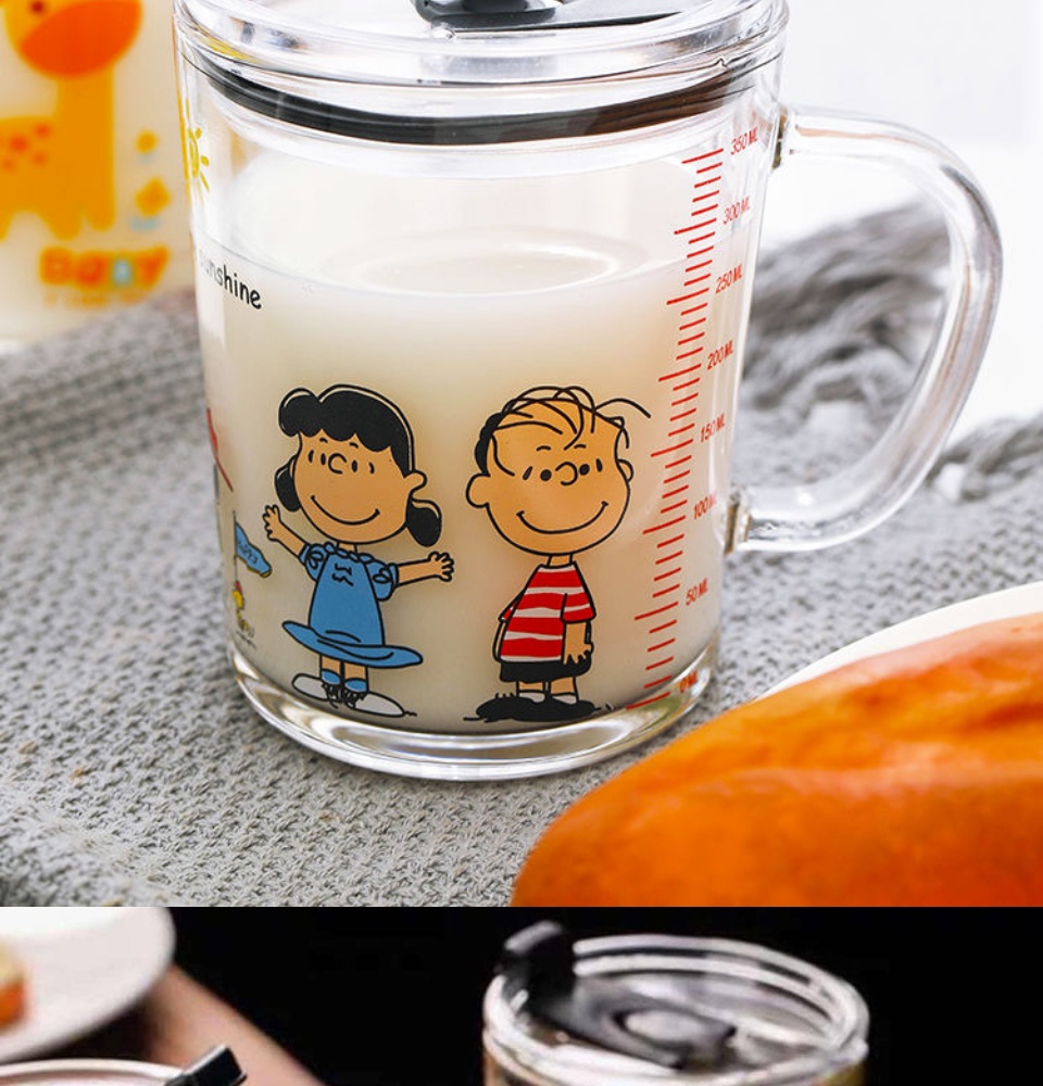 [HCM]CỐC UỐNG SỮA CHIA VẠCH THUỶ TINH CHỊU NHIỆT HAMSTER CÓ MỨC CHIA VẠCH TIỆN LỢI - LY NƯỚC CHIA VẠCH CÓ NẮP ĐẬY KÍN AN TOÀN - CỐC THỦY TINH PHA SỮA CHIA VẠCH CHỊU NHIỆT NẮP ĐẬY CHỐNG TRÀN TIỆN LỢI TẶNG KÈM ỐNG HÚT SILICON