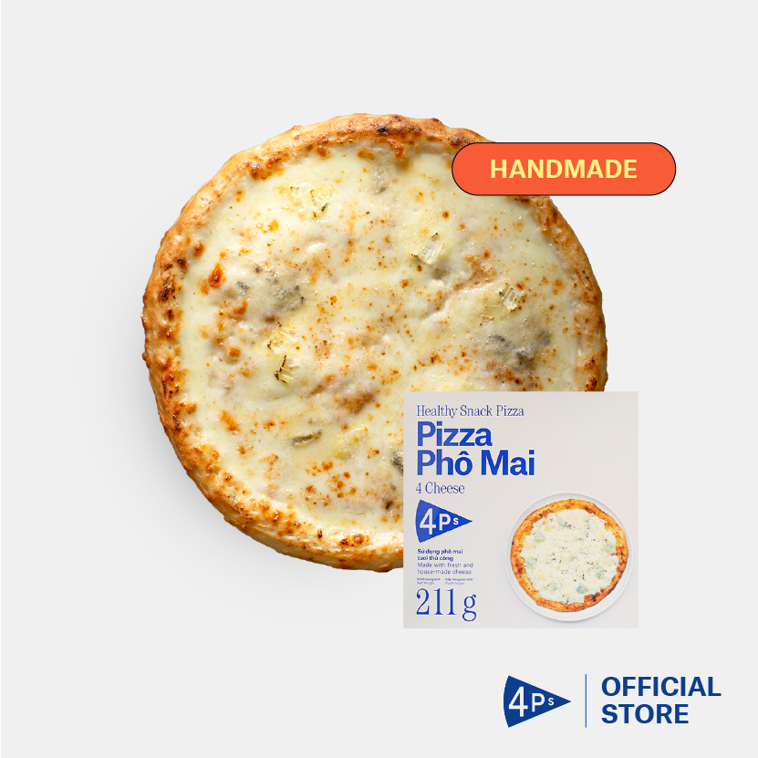 [Giao HCM] 4P's Napoli Pizza 4 loại phô mai đông lạnh - 277G