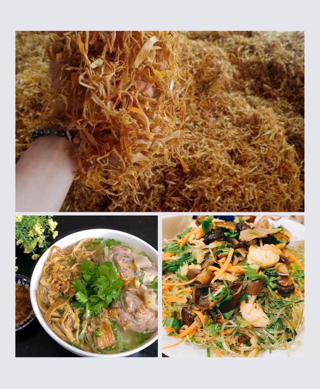 100gr măng khô xé sợi đặc sản điện biên