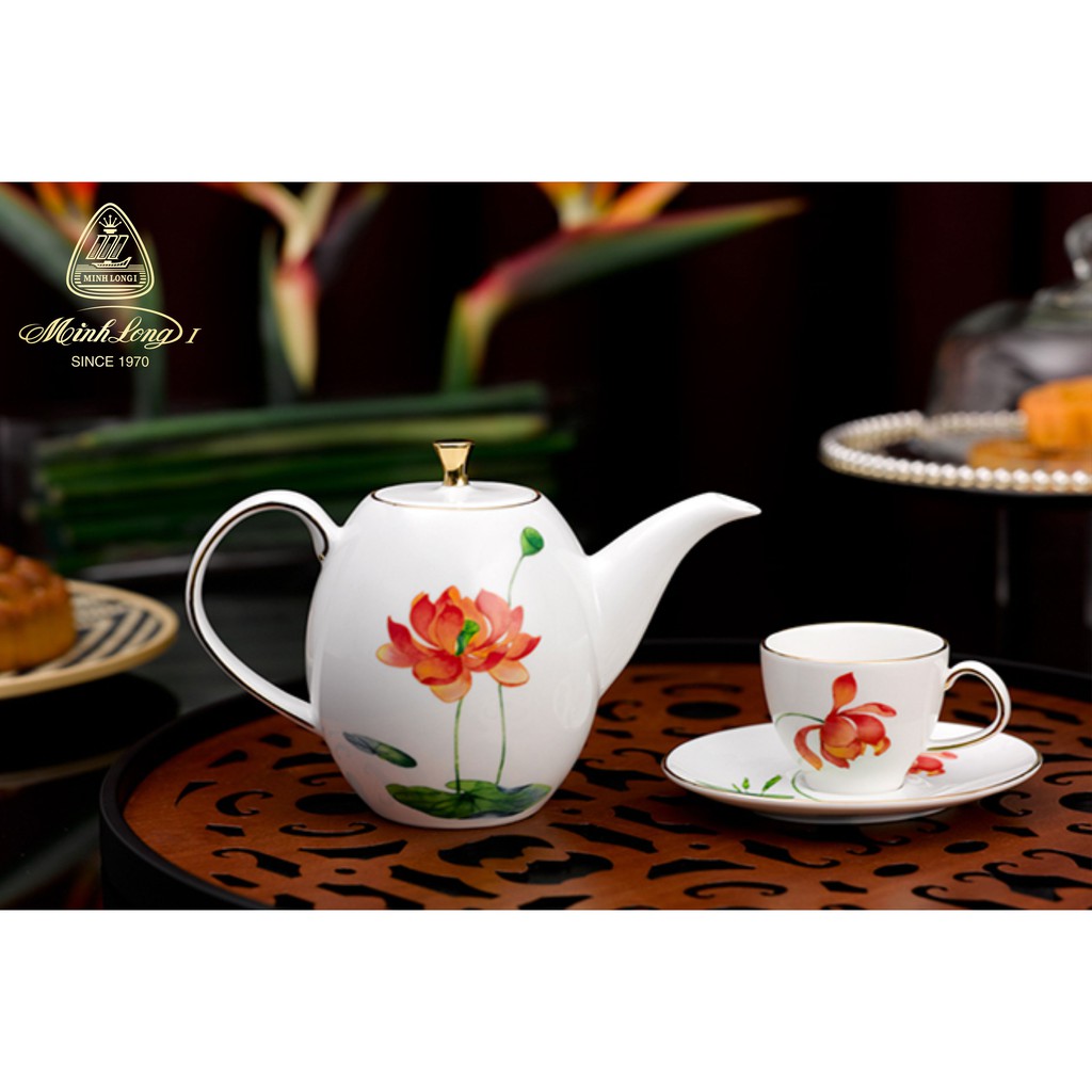 Bình trà 0.7 L Jasmine Chỉ Xanh Lá