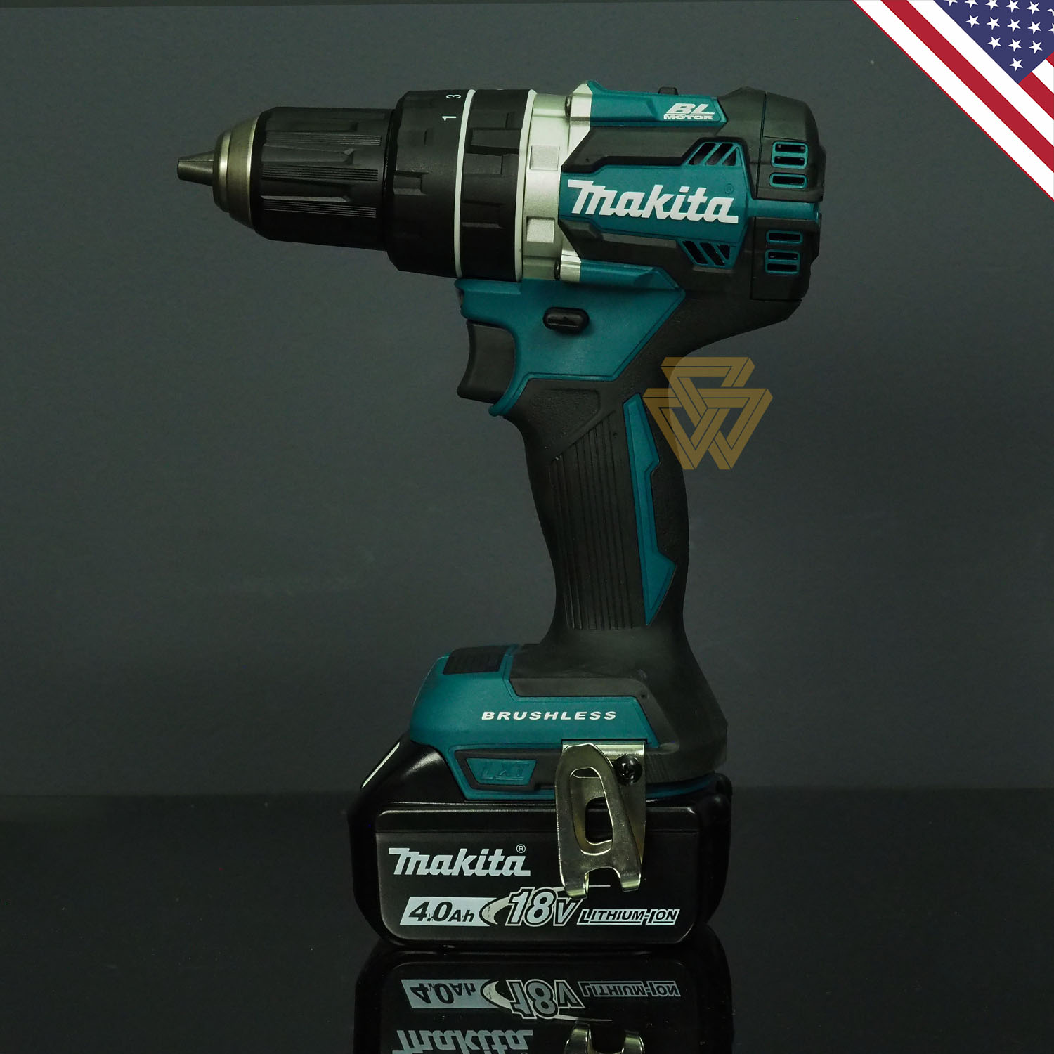 Máy khoan búa động lực pin 18v makita xph12z