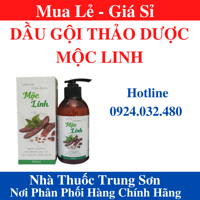 Dầu gội thảo dược mộc linh - 300ml - ts001