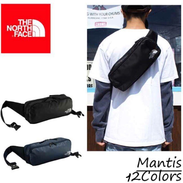 Túi đeo chéo,đeo bụng,bao tử thời trang tnf mantis black ,chất liệu chống nước tốt, ktrip -bảo hành 12 tháng