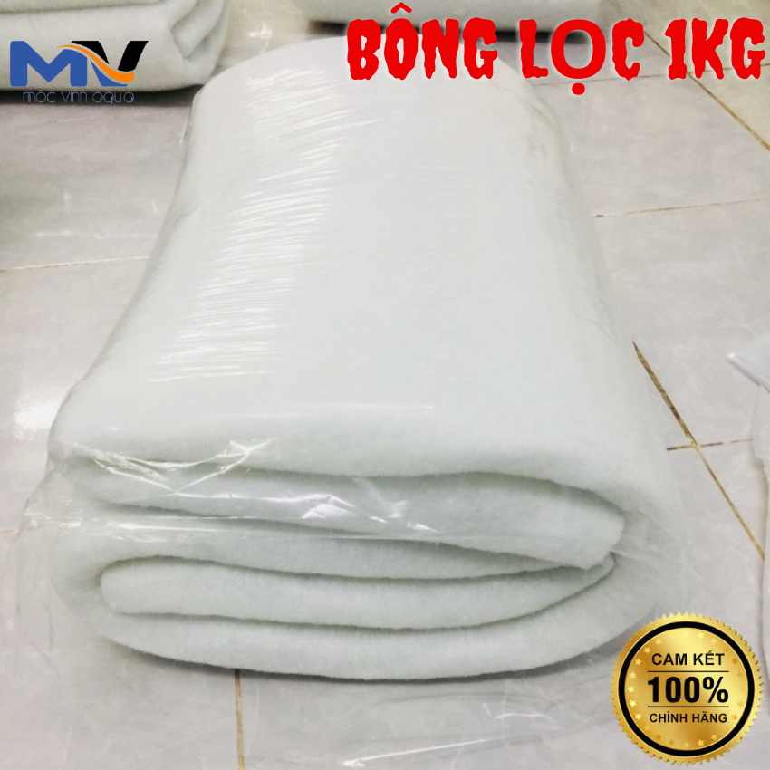 Bông lọc nước cho hồ cá 1kg | cửa hàng cá cảnh và thiết bị lọc nước hồ cá mộc vinh aqua