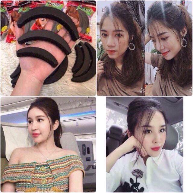 Combo 3 kẹp tóc phồng mái làm phồng tóc mái