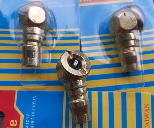 Đầu bơm hơi xe máy, đầu bơm hơi bằng inox dùng cho máy khí nén giá rẻ npp.