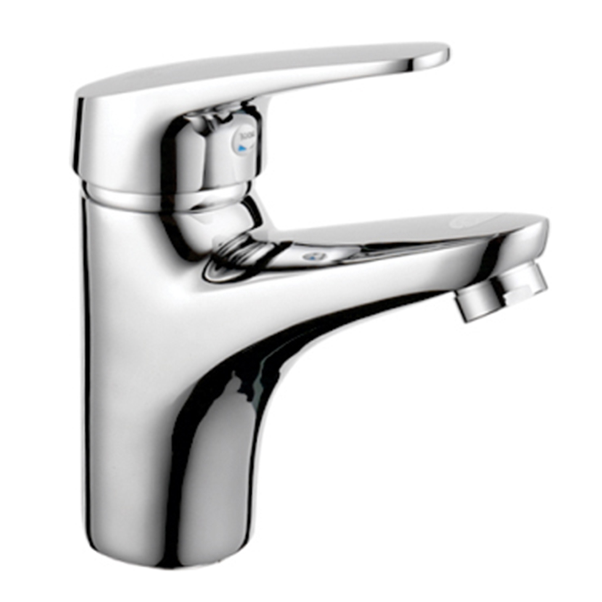 Vòi lavabo nóng lạnh Đồng mạ Chrome Eurolife EL-LOT 02