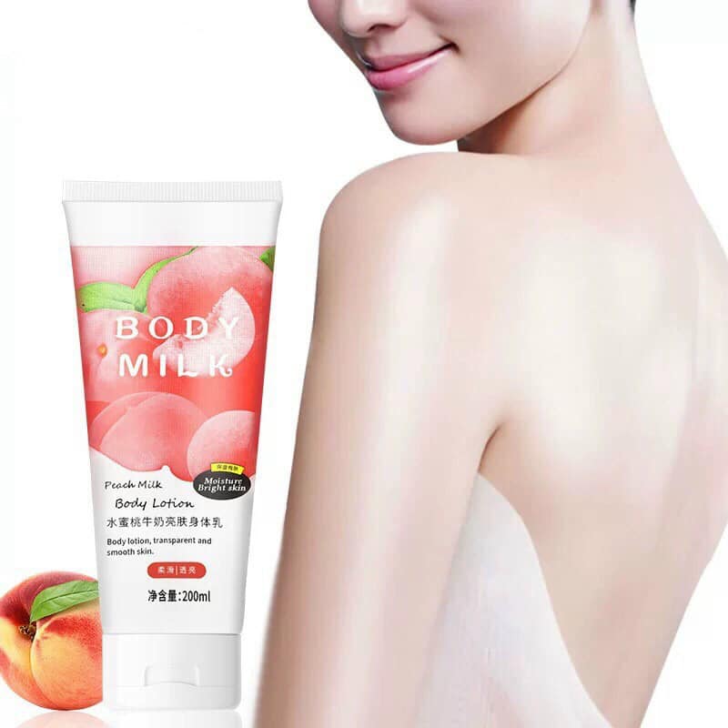 Kem dưỡng thể trắng da, chống nắng toàn thân trái đào