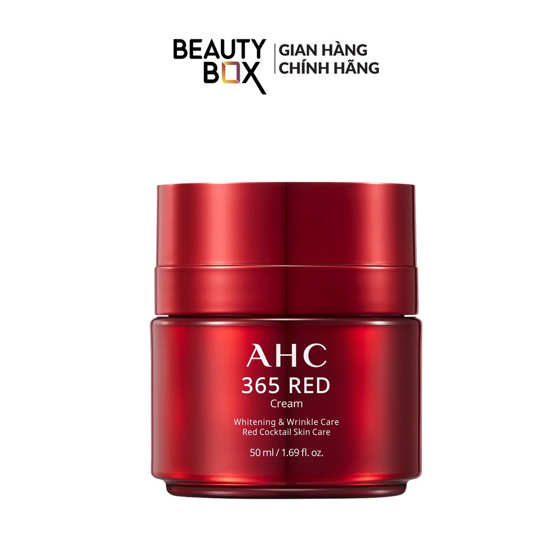 Kem ngừa lão hóa làm sáng da ahc 365 red cream