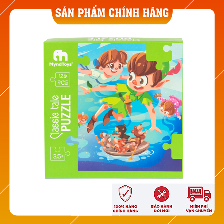 Đồ chơi ghép hình Myndtoys phát triển trí tuệ cho bé Từ 4 Tuổi - Classic Tale Puzzle – Farewell Neverland - SP26