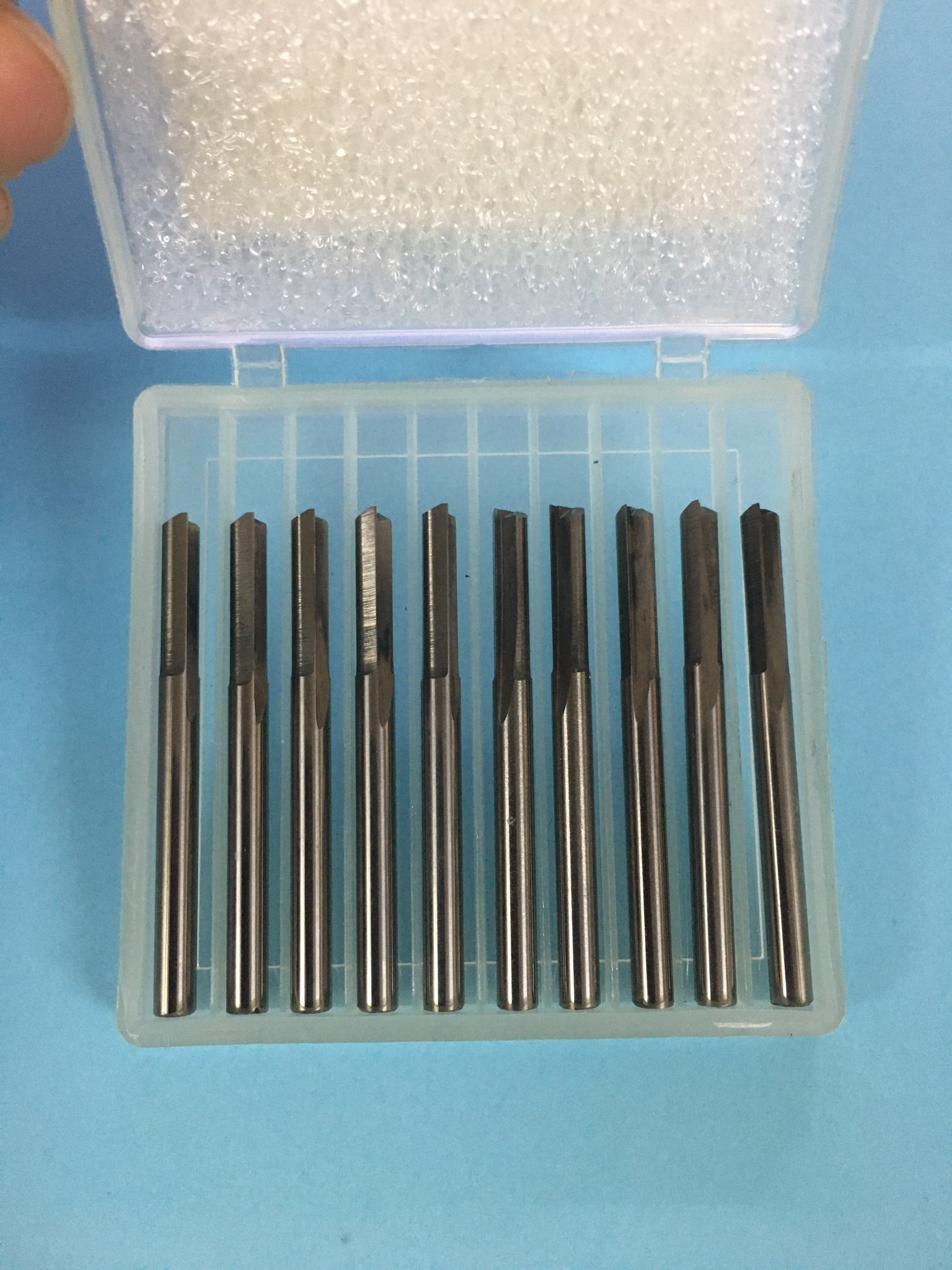 Mũi phay thẳng 2me khắc gỗ, nhựa, mica 3.175x12mm
