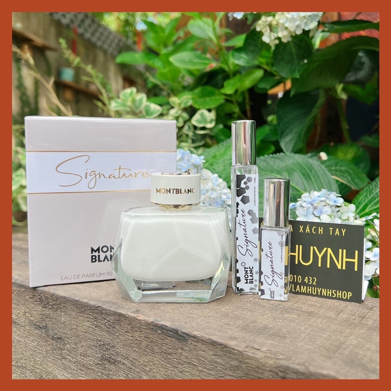 Nước hoa nữ montblanc signature 5ml - 10ml