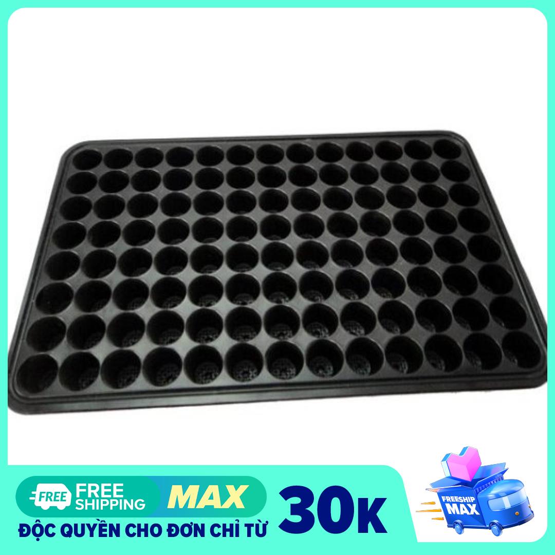 Vĩ ươm hạt giống 104 lỗ, kích thước dài 56cm x rộng 36cm, thích hợp ươm nhiều loại cây trồng