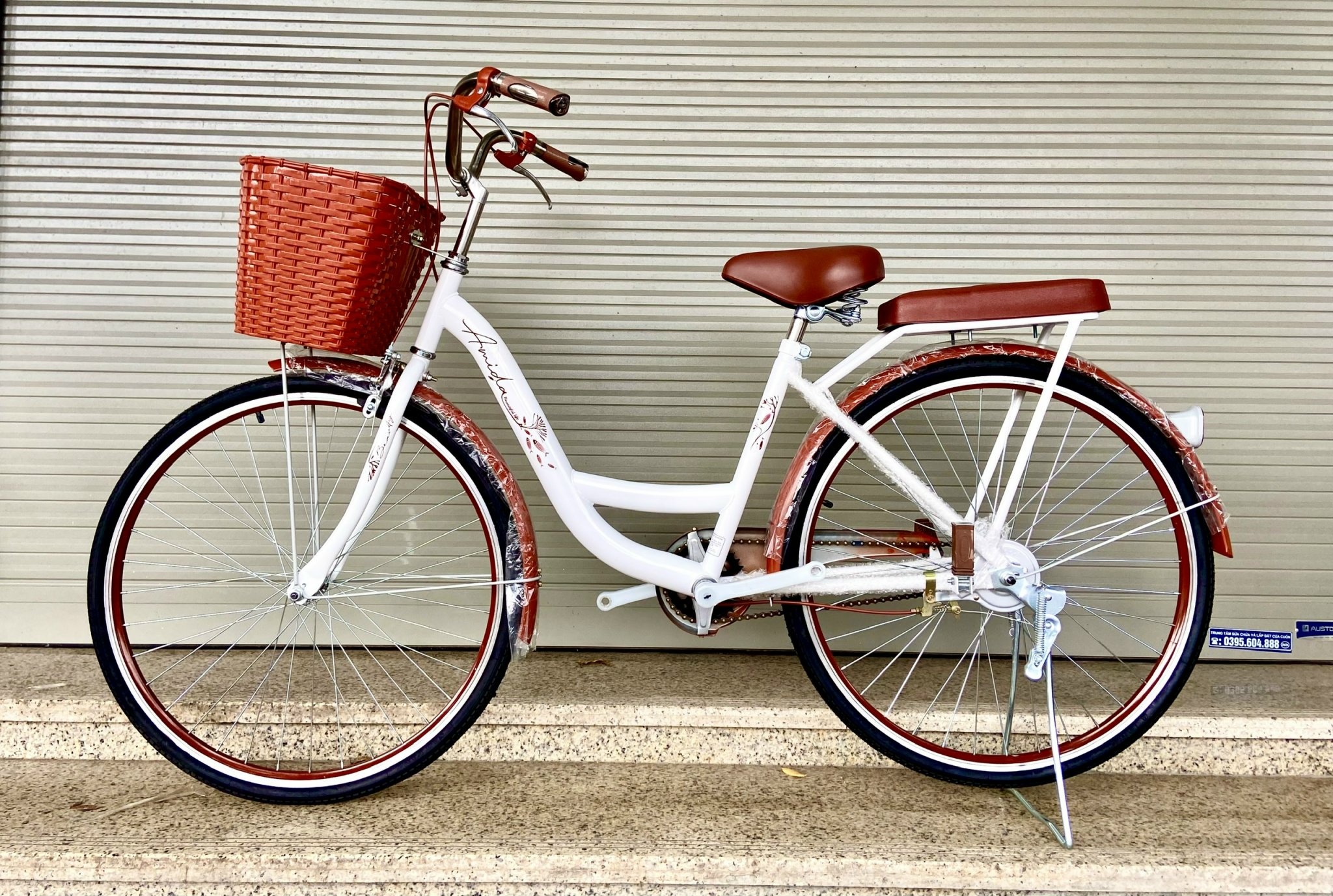 Xe đạp mini nữ amida 24-26inch việt nam phù hợp với bạn nữ cao 1m45 đến 1m70