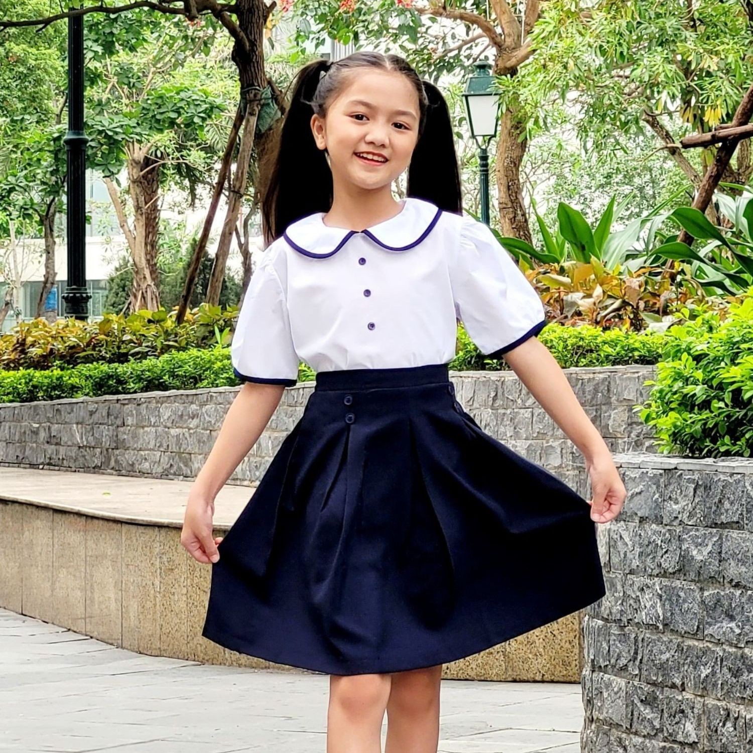 Với mỗi cấp học nên chọn mẫu đồng phục học sinh như thế nào  Việt Tiến   Miễn phí giao hàng toàn quốc  Đại lý Việt Tiến TpHCM