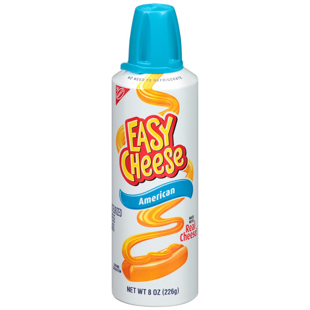 Chai Phô Mai Xịt Easy Cheese American Cheese Snack