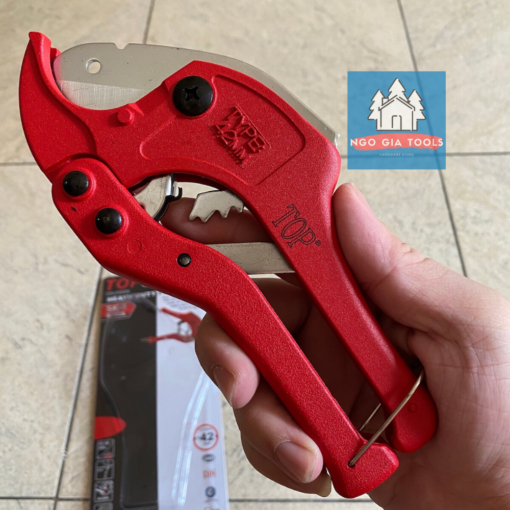 Kéo cắt ống nước nhựa PVC TOP 42mm chính hãng Đài Loan