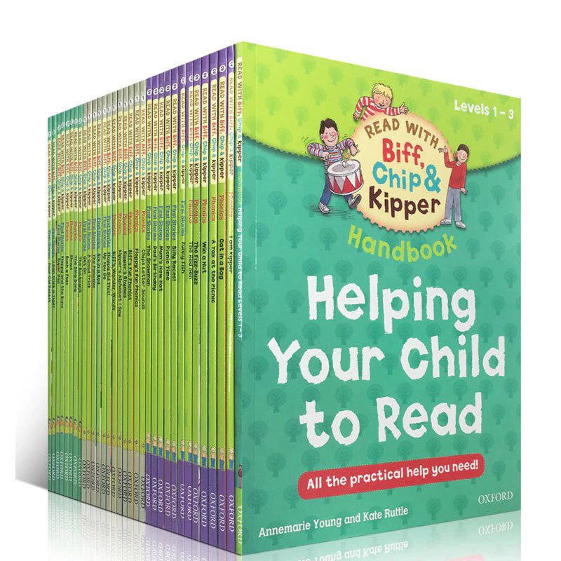 Bản nhập 33q - oxford reading tree level 1-2-3- read with biff, chip & kipper + file mp3