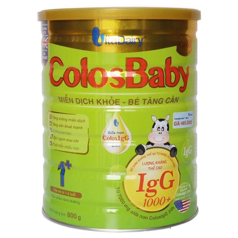 Sữa bột colosbaby gold 1000igg 0+ ()