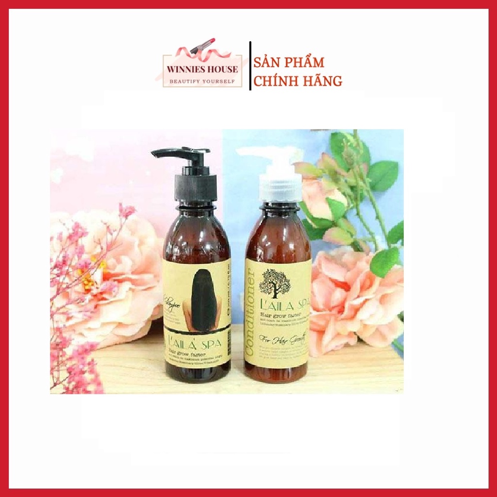 Bộ dầu gội mọc tóc Laila Spa