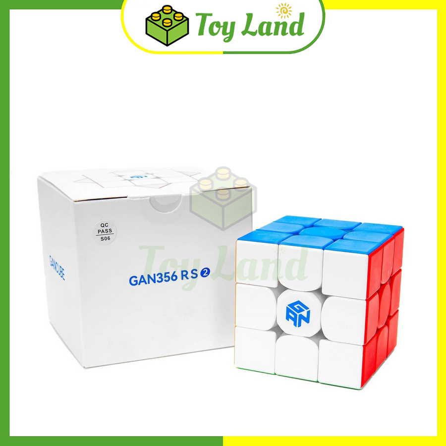 V2 Rubik Gan 356 RS2 3x3 Stickerless Rubic Gan356 RS V2 Rubic 3 Tầng Cao Cấp 3x3x3 Đồ Chơi Trí Tuệ Trẻ Em