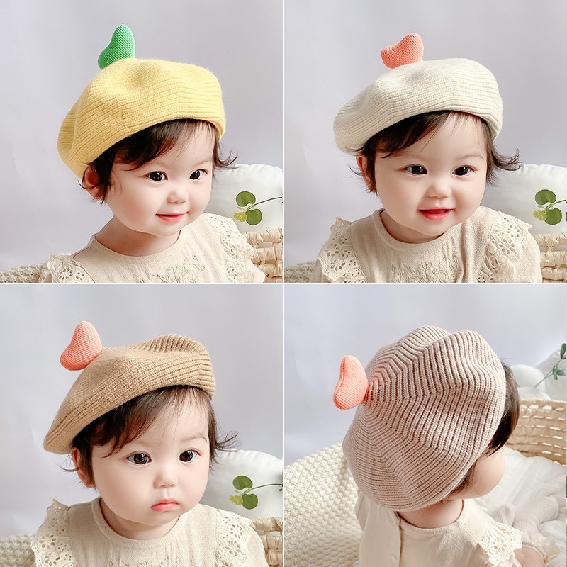 Mũ nồi len cho bé trai và gái 6 tháng-3 tuổi
