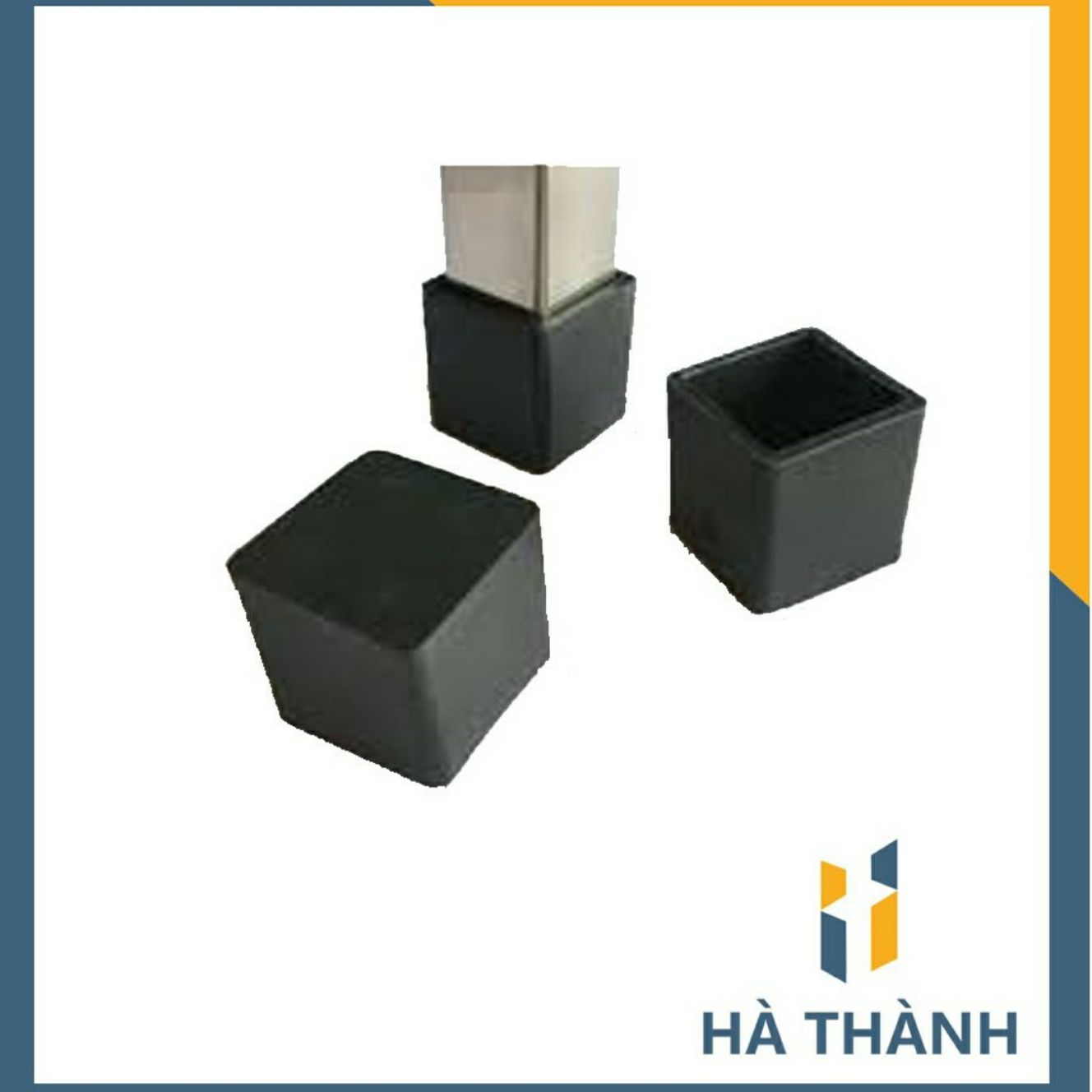 10 chiếc 25x25 chụp ngoài núm, chụp, chân đế, nút cao su bịt chân bàn, ghế, ống hộp