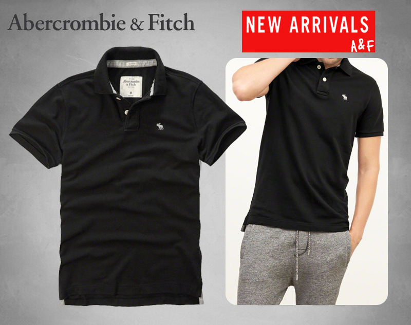 Áo thun Polo Abercrombie Black & Navy