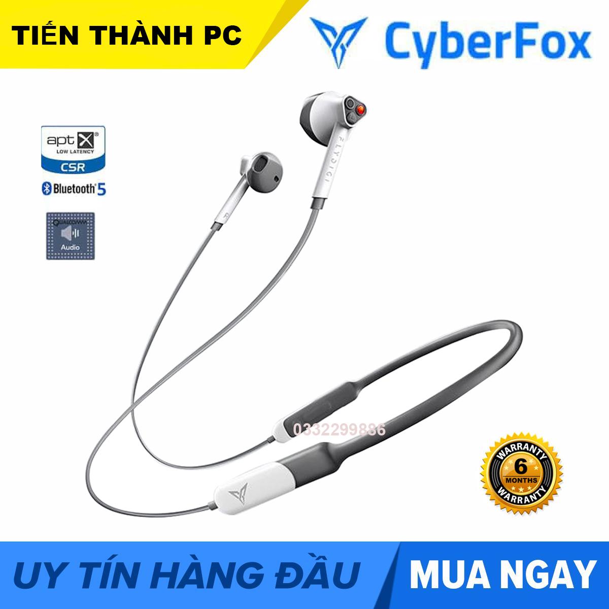 Flydigi CyberFox Tai Nghe Gaming bluetooth 5.0, độ trễ thấp,chip audio QCC3034 AtpX,nghe nhạc, chơi game tới 16 giờ - BẢO HÀNH 6 THÁNG
