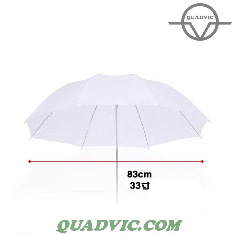 Dù xuyên sáng 85 -110cm dù làm mịn ánh sáng giúp tỏa sáng quadvic.com