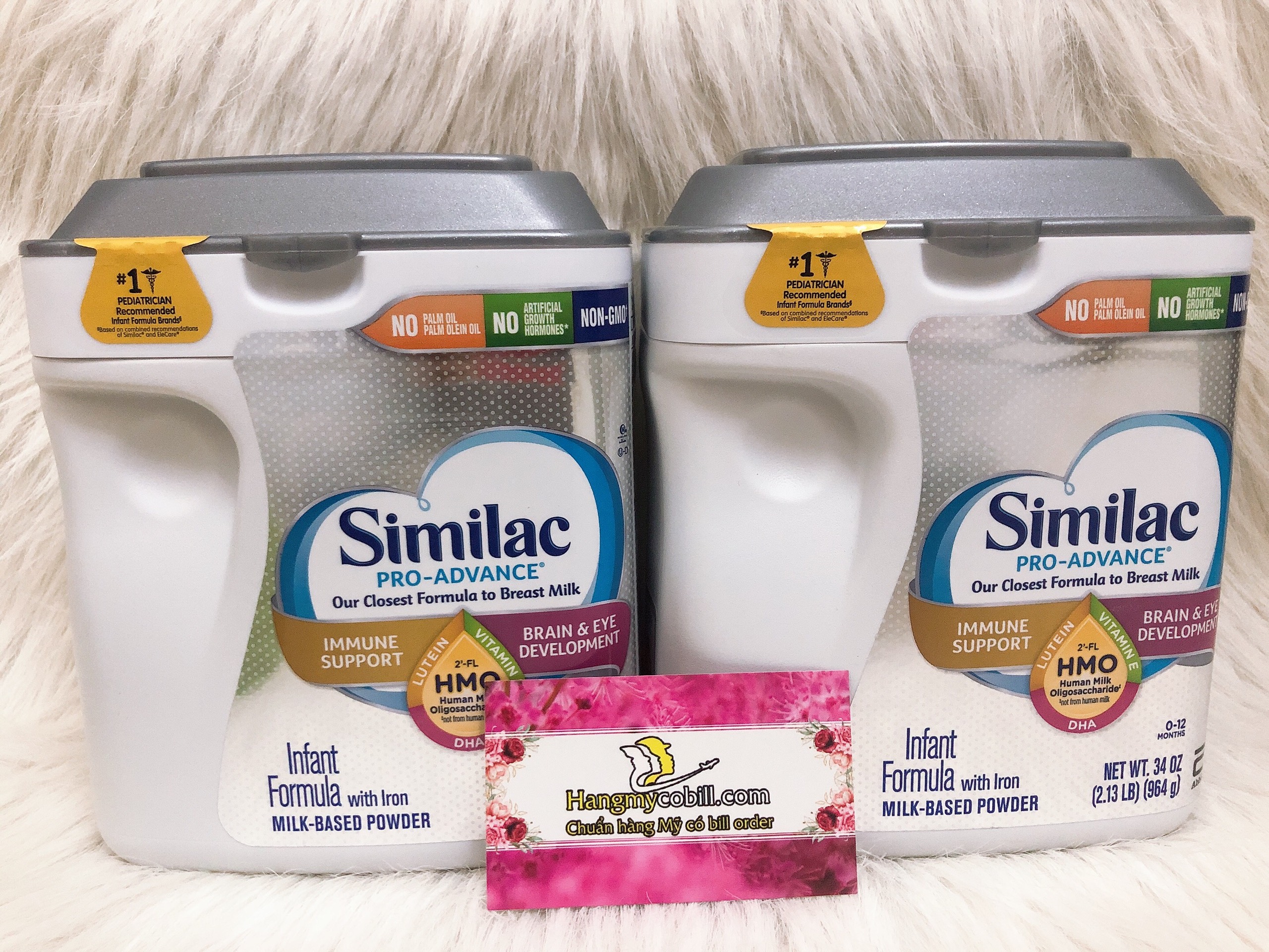 Sữa bột similac pro-advance hmo non-gmo mỹ 964g cho bé từ 0-12 tháng