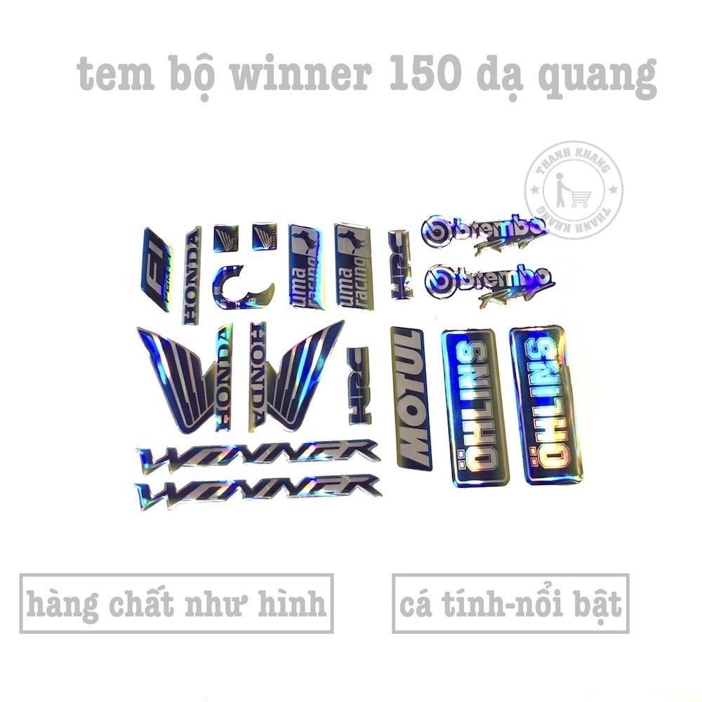Tem bộ winner 150 dạ quang thanh khang 006001752