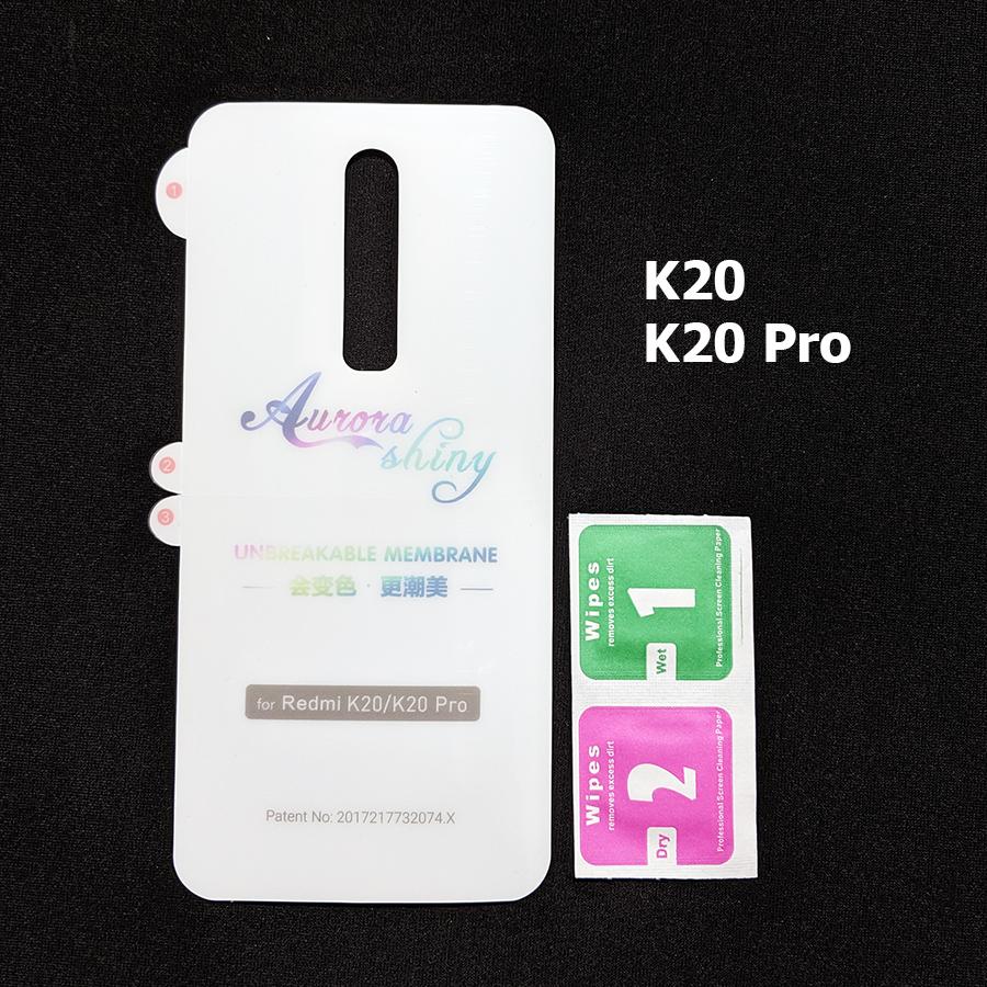 Dán chống xước mặt lưng ppf xiaomi redmi k20 pro - k20