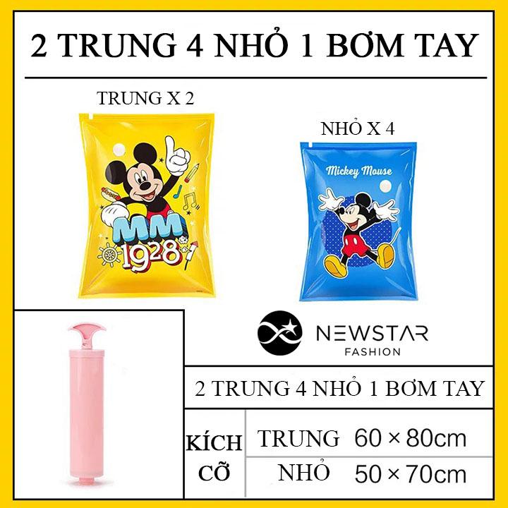 (Giá Sỉ)Túi hút chân không, Túi đựng bảo quản quần áo, chăn gối...gọn gàng, tiết kiệm 75% diện tích (kèm tay bơm)
