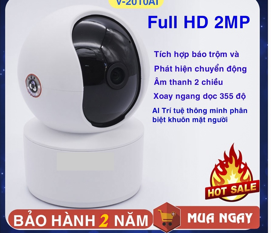 [HCM]CAMERA WIFI VANTECH V2010 AI