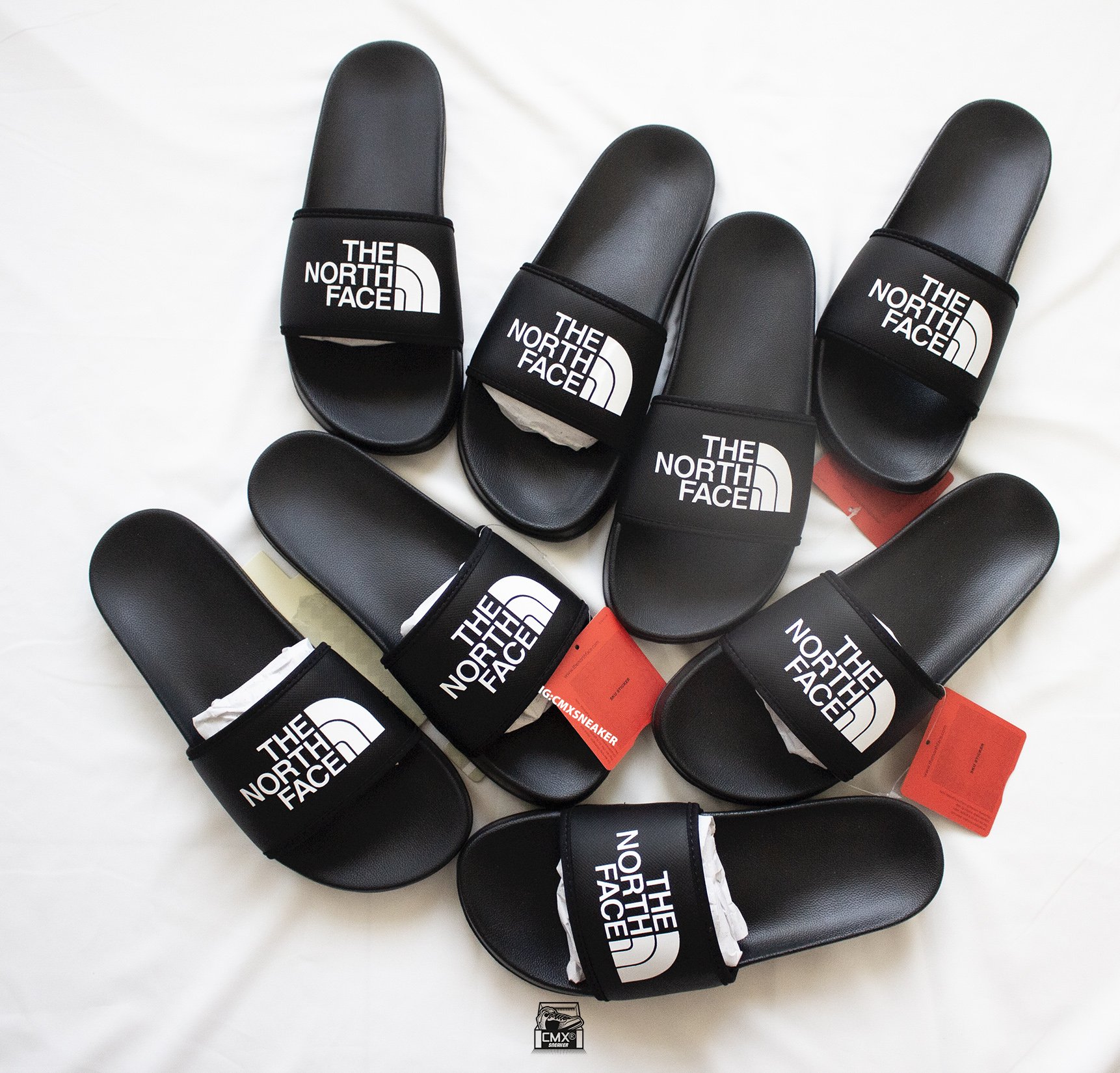 😘 dép the north face base camp iii - real authentic 100%