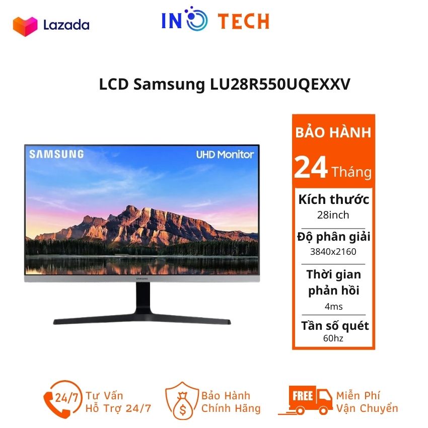 Màn Hình Máy Tính Giá Tốt LCD Samsung LU28R550UQEXXV 4K - IPS