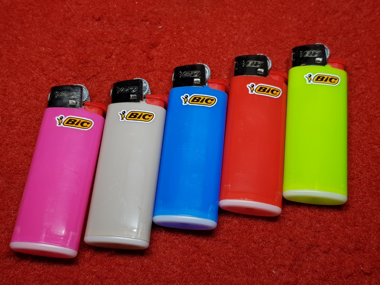 Bật lửa Bic J5 mini, Bật Lửa Gas Đá Bic J5 mini Lighter J5 ( Nhiều Màu - Lửa Thường - Xài Gas ) Giá