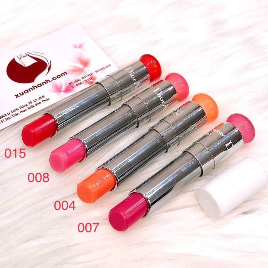 Son dưỡng Dior Addict Lip Glow mềm mịn, căng mọng môi, các màu - Tester, mới 100%