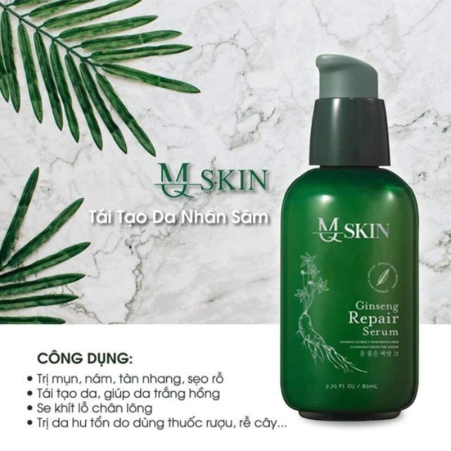 ( CHÍNH HÃNG) SERUM TÁI TẠO DA NHÂN SÂM MSKIN