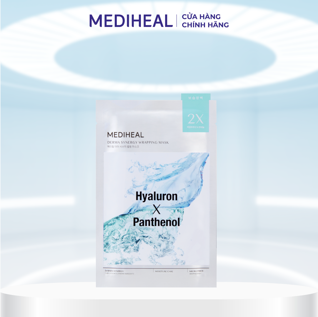 Mặt Nạ Hoạt Chất Chuyên Dưỡng Ẩm Mediheal Derma Synergy Wrapping Mask_Moisture Care