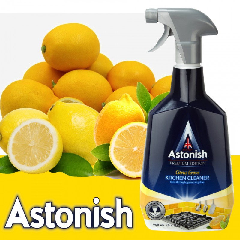 Nước lau bếp chanh tươi Astonish C6760-750ml