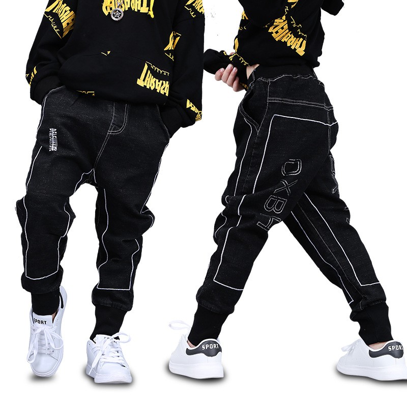 JL6 Size110-160 (15-40kg) Quần jean bé trai size đại Quần áo trẻ Em hàng Quảng Châu