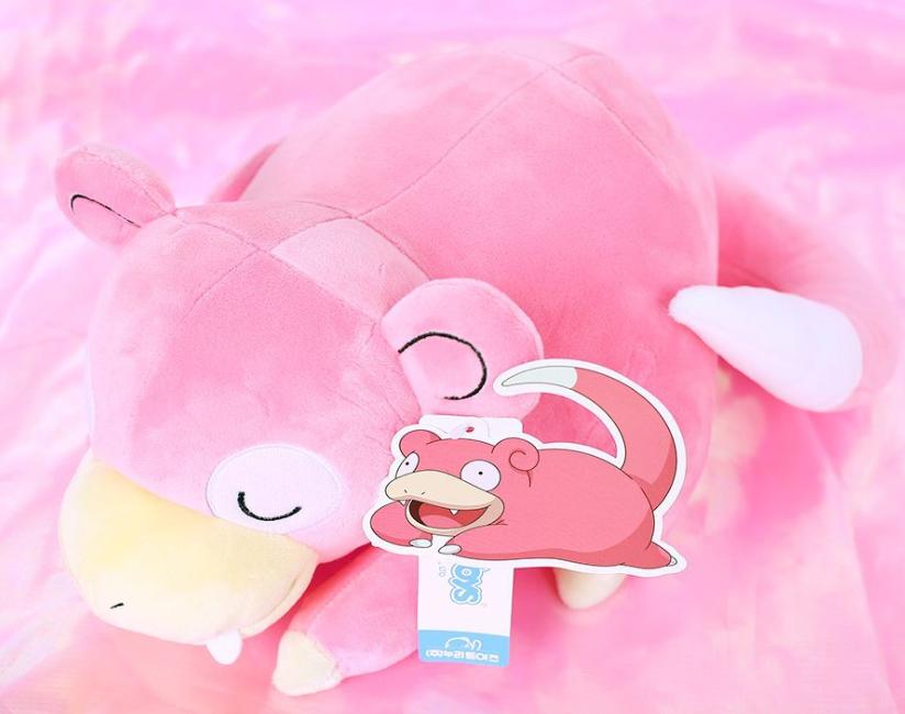 Gấu bông Pokemon - slowpoke dáng ngủ cute